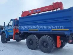 Самопогрузчик Урал 4320 с КМУ   б/у