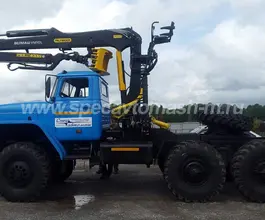 Тягач с КМУ Урал 4320  новый фото 2