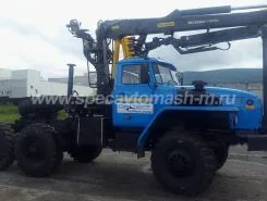Тягач с КМУ Урал 4320  новый фото 3