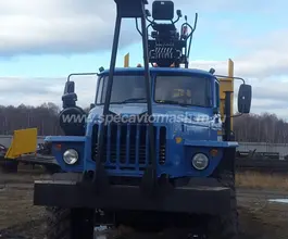 Лесовоз с КМУ Лесовоз  Урал 4320 с КМУ   б/у фото 4