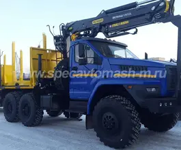 Лесовоз с КМУ Лесовоз  Урал Next  55571 с КМУ   новый