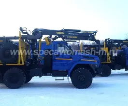 Лесовоз с КМУ Лесовоз  Урал Next  55571 с КМУ   новый фото 3