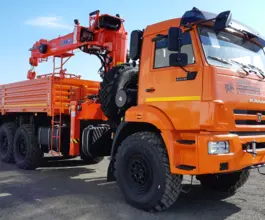 Тягач с КМУ Камаз 43118 2020 года новый
