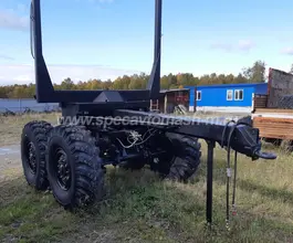 Прицеп-роспуск Прицеп роспуск лесовозный балансирный, общей массой 10т.  б/у фото 2
