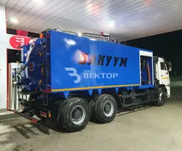 Дорожно-уборочный автомобиль Дорожно-уборочный автомобиль  Камаз 6520  б/у фото 2