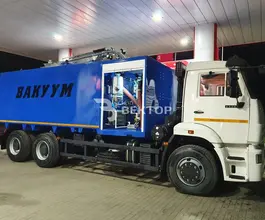 Дорожно-уборочный автомобиль Дорожно-уборочный автомобиль  Камаз 6520  б/у фото 5