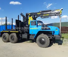 Лесовоз с КМУ Лесовоз  Урал 55571 с КМУ   новый фото 2