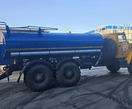 Пищевая автоцистерна АЦПТ АЦПТ 10 м3  Урал 4320 2015 года б/у фото 3