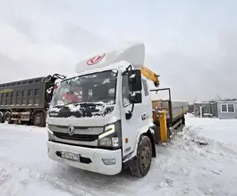 Самопогрузчик Dongfeng C120L с КМУ  2024 года б/у фото 3