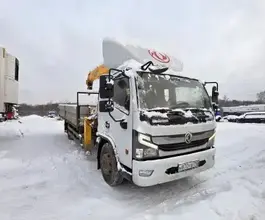 Самопогрузчик Dongfeng C120L с КМУ  2024 года б/у