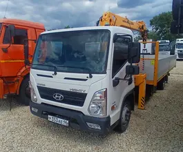 Самопогрузчик Hyundai Mighty EX8 с КМУ  2023 года б/у фото 2