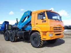 Тягач с КМУ Камаз 65115  новый