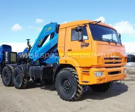 Тягач с КМУ Камаз 65115  новый