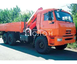 Самопогрузчик Камаз 43118 с КМУ PK-23500А / РК-15500А 2025 года новый фото 2