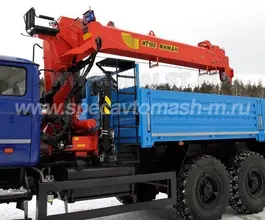 Самопогрузчик Урал 4320 с КМУ ИТ-180  б/у