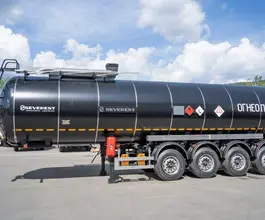 Полуприцеп битумовоз/нефтевоз ППЦ 32 м3  SEVEREST ППЦБ 32КТ-42ЛЛ 2026 года новый фото 5