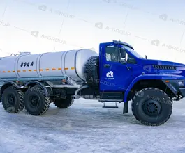 Пищевая автоцистерна АЦПТ АЦПТ 10 м3  Урал 4320-72 2025 года новый фото 4