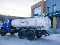 Пищевая автоцистерна АЦПТ АЦПТ 10 м3  Урал 4320-72 2025 года новый фото 2