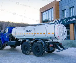 Пищевая автоцистерна АЦПТ АЦПТ 10 м3  Урал 4320-72 2025 года новый фото 2