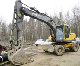 Экскаватор Volvo EW 180 B 2007 года б/у фото 2