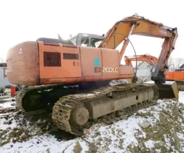 Экскаватор Hitachi EX 200 LC-3 2000 года б/у фото 2