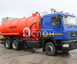 МВ Ассенизатор 19 м3  МАЗ 6312 2025 года новый фото 2