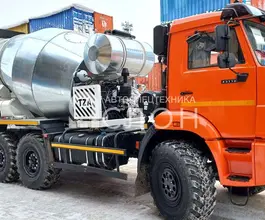 Бетоносмеситель Бетоносмеситель  Камаз 43118 2025 года новый фото 3