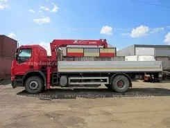 Самопогрузчик Volvo FE с КМУ  2007 года б/у фото 2