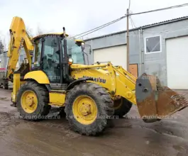Экскаватор-погрузчик Komatsu WB 93 S-5 E0 2011 года б/у фото 2