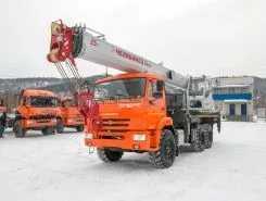Автокран Челябинец КС-55732-25-31 Камаз 43118 2025 года новый фото 3