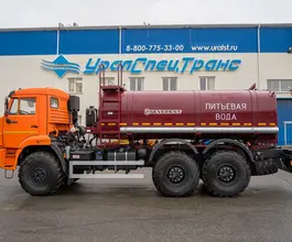 Пищевая автоцистерна АЦПТ АЦПТ 10 м3  Камаз 43118 2026 года новый