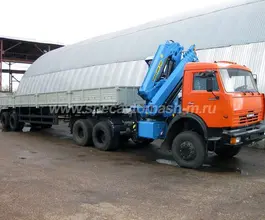 Тягач с КМУ Камаз 44108  новый