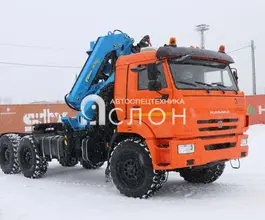 Тягач с КМУ Камаз 43118 2025 года новый фото 2
