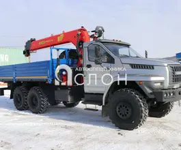 Самопогрузчик Урал 4320 NEXT с КМУ Palfinger IT-150 2025 года новый фото 2