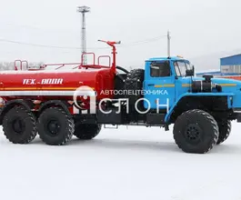 Нефтевоз АЦН 8 м3  Урал 4320 2025 года новый фото 2