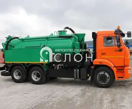 Вакуумная автоцистерна МВ 10 м3  Камаз 2025 года новый фото 2