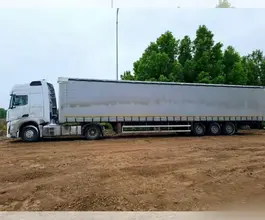 Тентованный полуприцеп Hastrailer Hasliner 2023 года б/у фото 2