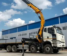 Манипулятор-самопогрузчик FAW CA3310 с КМУ XCMG SQZ330-6 2025 года новый