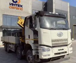 Манипулятор-самопогрузчик FAW CA3310 с КМУ XCMG SQZ200-4 2025 года новый