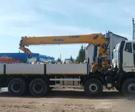 Манипулятор-самопогрузчик FAW CA3310 с КМУ XCMG SQS350RU-5 2026 года новый фото 4