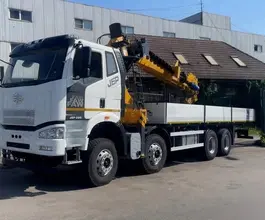 Манипулятор-самопогрузчик FAW CA3310 с КМУ XCMG SQS200-6 2026 года новый фото 3