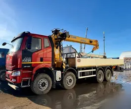 Манипулятор-самопогрузчик FAW CA3310 с КМУ XCMG SQS300RU-5 2026 года новый