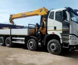 Манипулятор-самопогрузчик FAW CA3310 с КМУ XCMG SQS350RU-5 2026 года новый