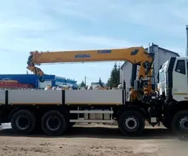Манипулятор-самопогрузчик FAW CA3310 с КМУ XCMG SQS350RU-5 2026 года новый фото 4