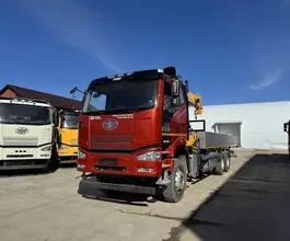 Манипулятор-самопогрузчик FAW J6P с КМУ XCMG SQS200-6 2026 года новый фото 2