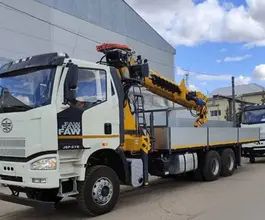 Манипулятор-самопогрузчик FAW J6P с КМУ XCMG SQS200-6 2026 года новый