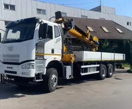 Манипулятор-самопогрузчик FAW J6P с КМУ XCMG SQS200-6 2026 года новый фото 3