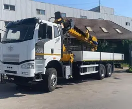 Манипулятор-самопогрузчик FAW J6P с КМУ XCMG SQS200-6 2026 года новый
