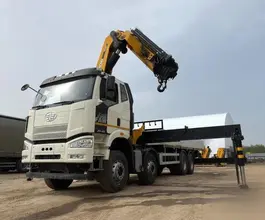 Манипулятор-самопогрузчик FAW CA3310 с КМУ XCMG SQZ860 2026 года новый фото 2