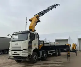 Манипулятор-самопогрузчик FAW CA3310 с КМУ XCMG SQZ860 2026 года новый фото 3